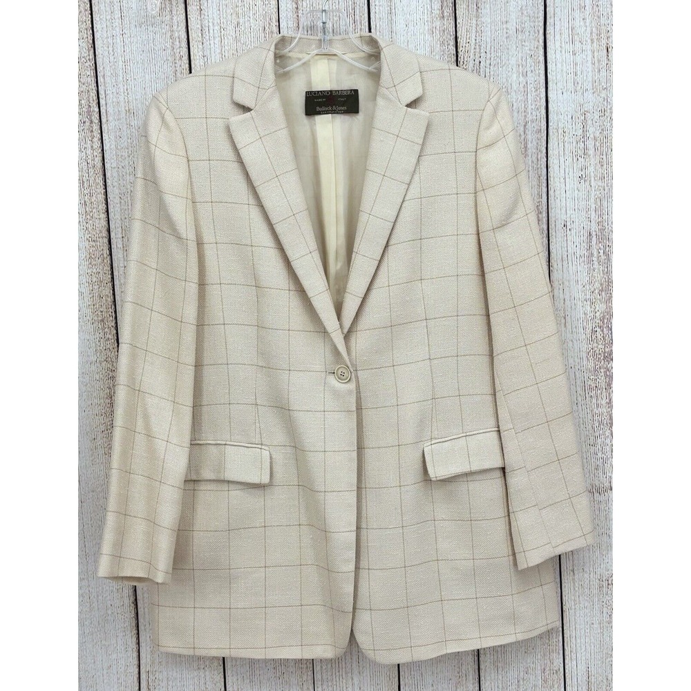 Luciano Barbera‎ Exclusive Bullock & Jones Italian Blazer Size 48 (US 38 M)